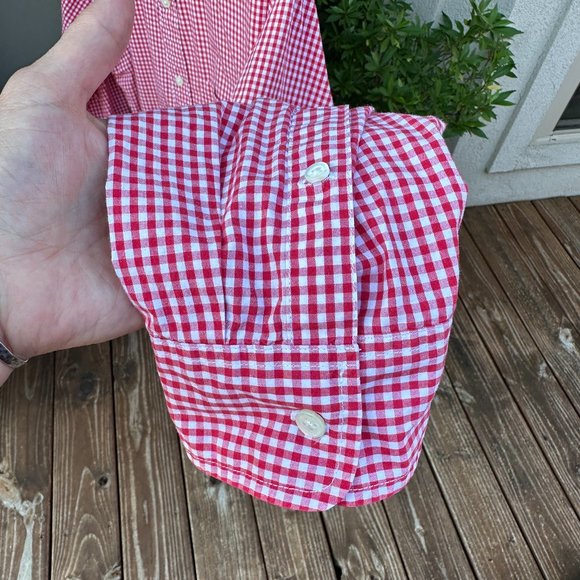 JACK SPADE BLEEKER STREET Men's Red & White Check Shirt - XXL - Picture 5 of 8